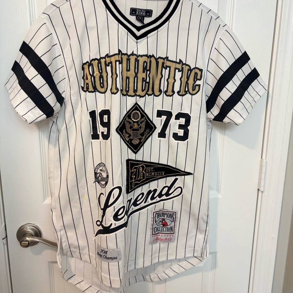 Champion Striped Jersey - Black and White